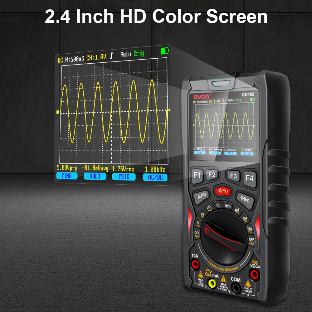 GD188--1 Color Screen Oscilloscope - GD188--1 Color Screen Oscilloscope -